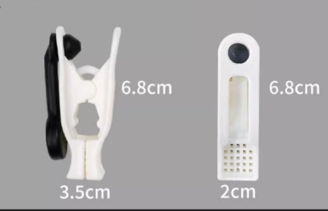 ZKSJ Magnetic Aquarium Feeder Clip - Floating Algae/Nori Holder for Fish Tank Feeding with Rust-Proof Design