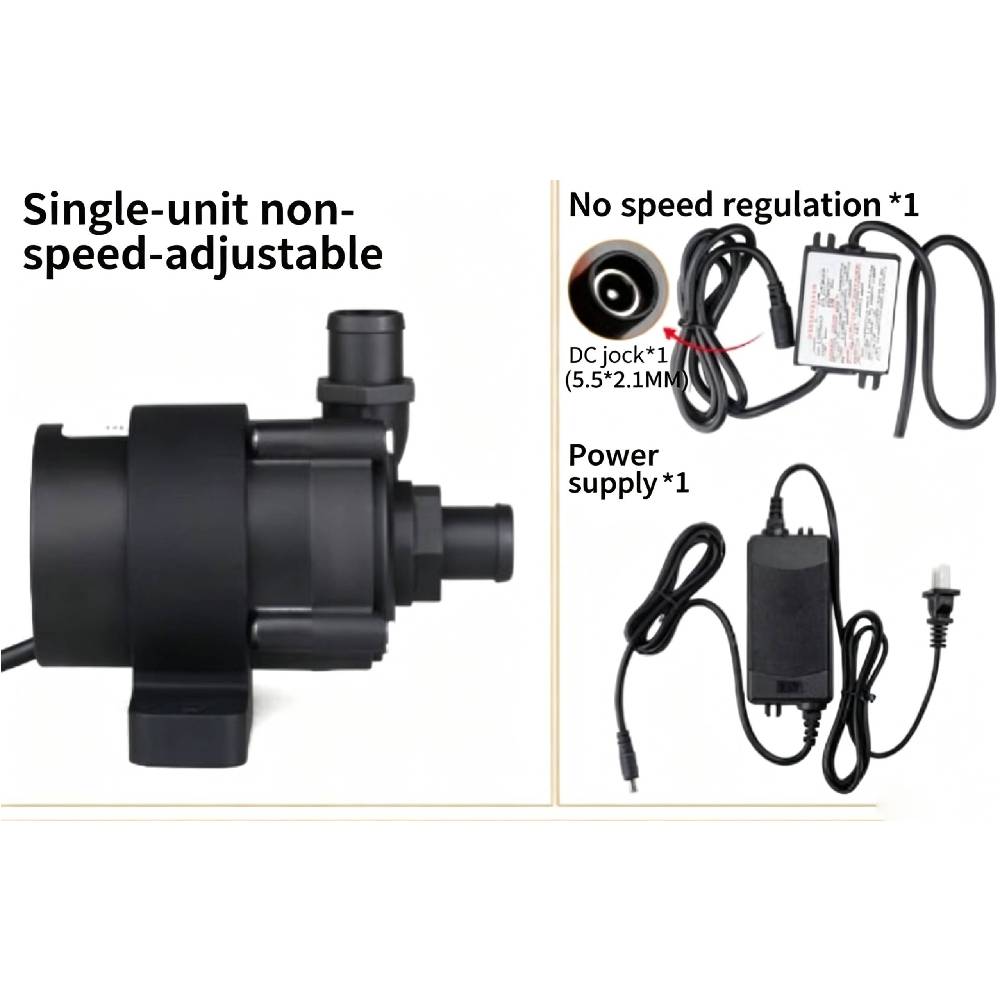 ZKSJ DC45D 3-Phase Brushless Pump – 1350L/H, 9M Head, PWM Control
