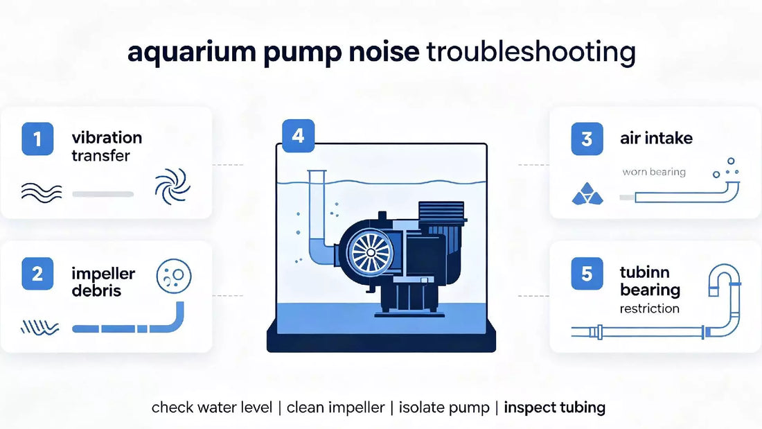 Why Is My Aquarium Pump Noisy? Common Causes & Proven Fixes