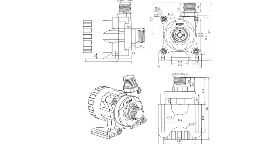 DC50G Brushless DC Aquarium Return Pump: Specs & Setup Guide