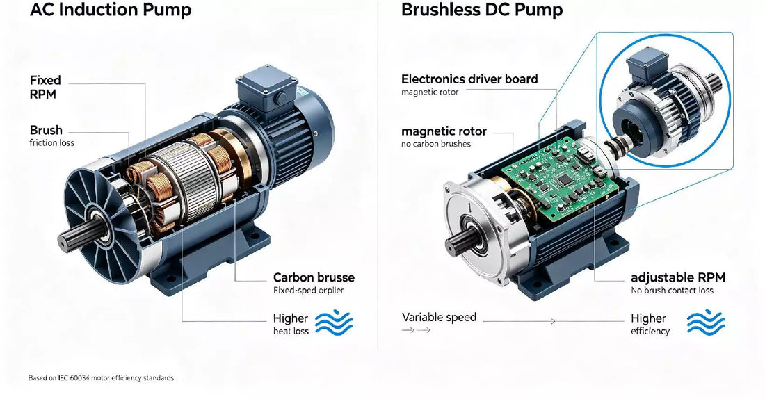 Why DC Aquarium Pumps Save More Energy Than AC Models
