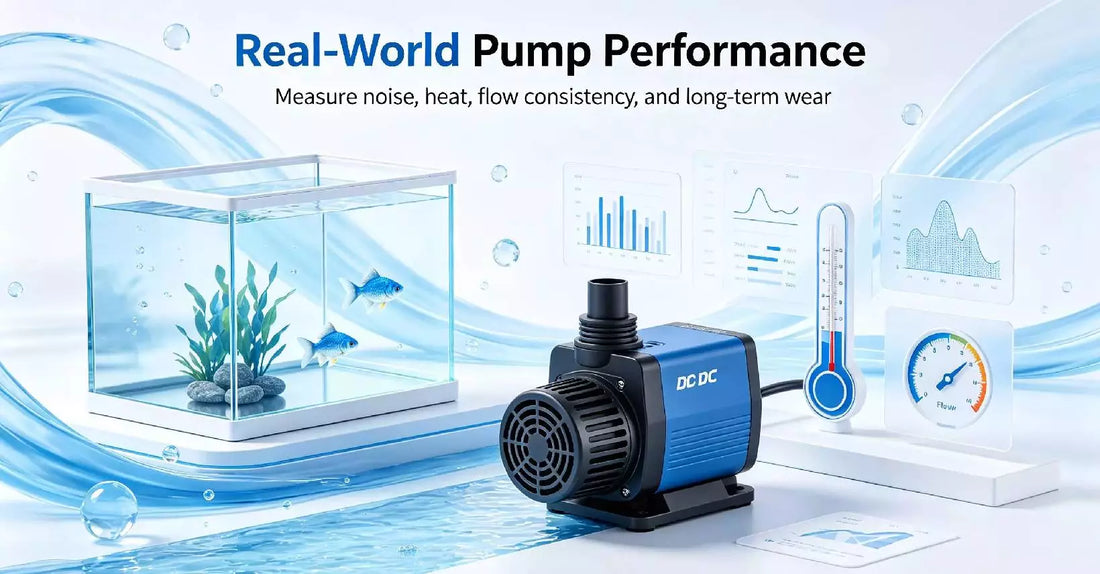 Sine‑Wave vs Square‑Wave DC Aquarium Pumps: Real‑World Tank Performance