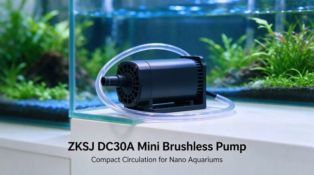 ZKSJ DC30A Mini Brushless Pump: For Small Nano Aquariums