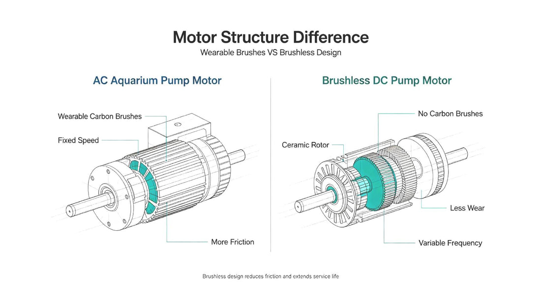 Brushless DC VS AC Aquarium Pumps: Noise, Power Consumption & Lifespan Comparison