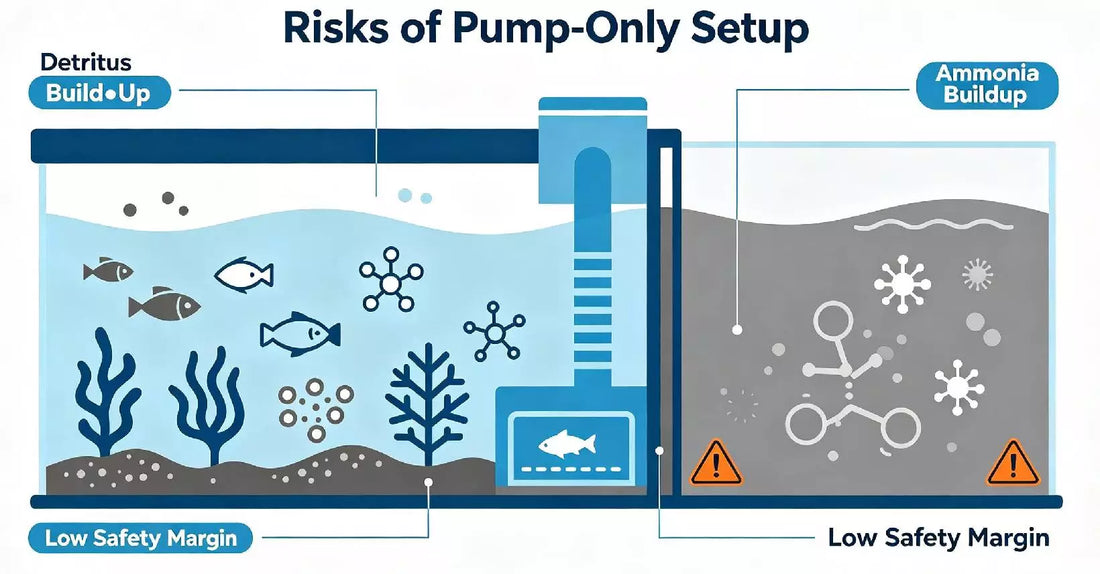 Can You Run an Aquarium Pump Without a Filter?