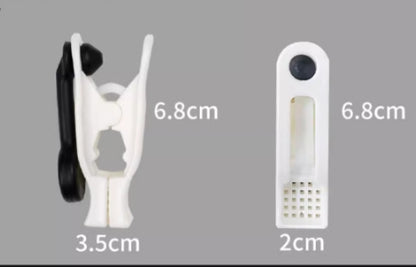 ZKSJ Magnetic Aquarium Feeder Clip - Floating Algae/Nori Holder for Fish Tank Feeding with Rust-Proof Design