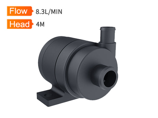 ZKSJ Pump DC26A 5V/12V Desktop Aquarium Water Pump - Silent USB-Powered Mini Submersible Pump for Small Fish Tanks, Fountains, and Hydroponics