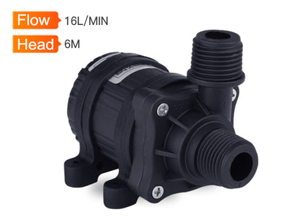 ZKSJ DC40F Water Pump with Float Switch - 12V/24V DC, 960L/H High Flow, 6M Head, Submersible for Boat, Tank, Pool Cleaning