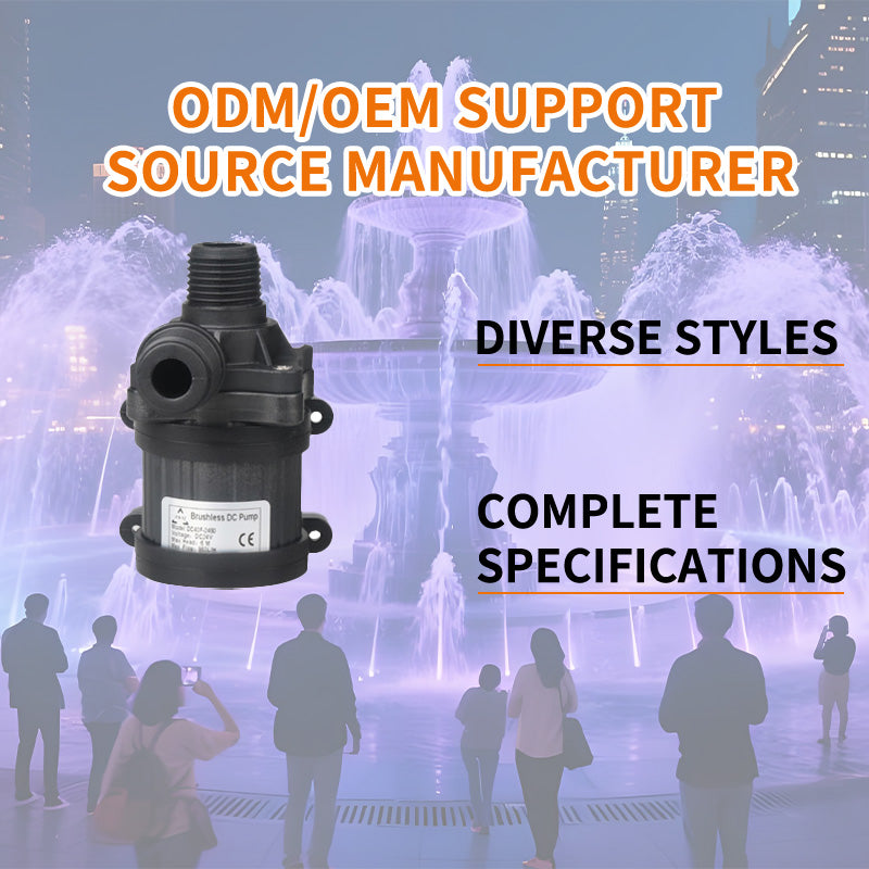 ZKSJ DC40F Water Pump with Float Switch - 12V/24V DC, 960L/H High Flow, 6M Head, Submersible for Boat, Tank, Pool Cleaning