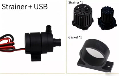 ZKSJ DC26B Mini Brushless Pump – 500L/H, 4M Head,Sine Wave Quiet, IP68