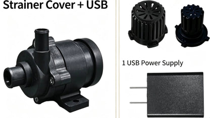 ZKSJ DC26D Mini Brushless DC Circulation Pump 5V/12V IP68 Submersible