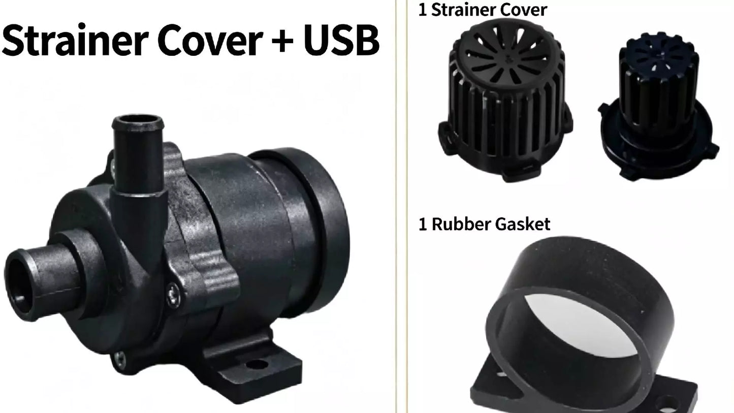 ZKSJ DC26K 3-phase mini pump, 5V/12V, IP68, submersible.