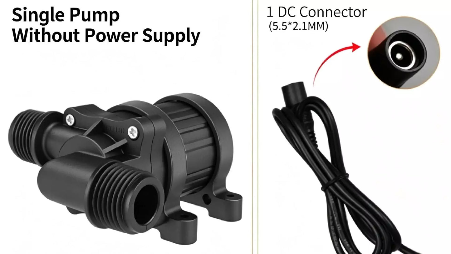 ZKSJ DC40C 2-phase brushless pump,12V/24V,IP68 submersible circulation
