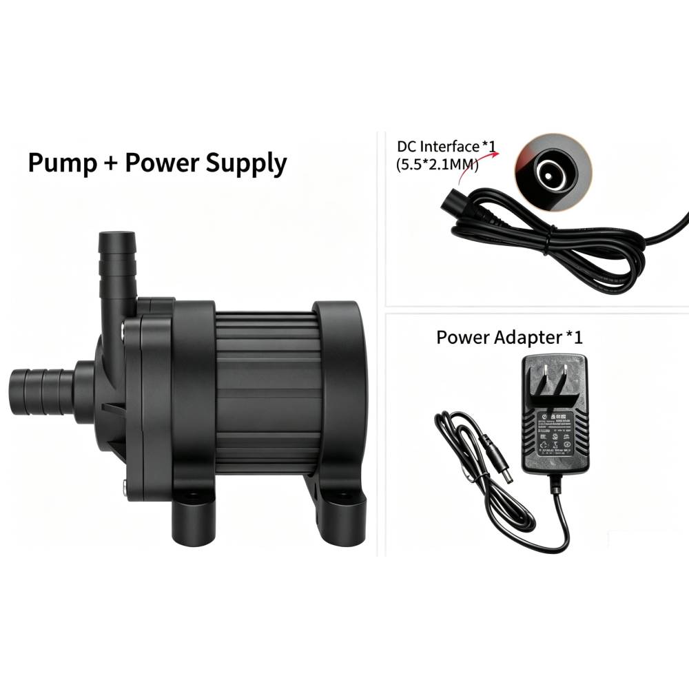 ZKSJ DC40H Brushless Pump – 11M Head, Ultra Quiet for Home & Aquarium