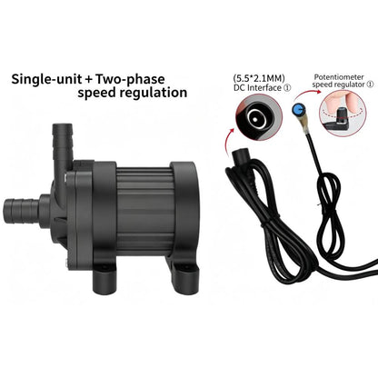 ZKSJ DC40H Brushless Pump – 11M Head, Ultra Quiet for Home & Aquarium