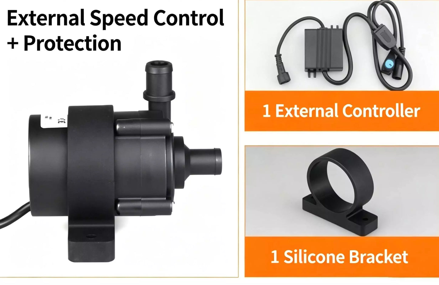 ZKSJ DC45A 3-Phase Brushless Pump – 850L/H, 12M Head, PWM Control