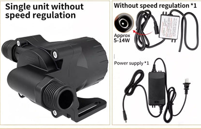 ZKSJ DC55A 3-Phase Brushless Pump – 16000L/H, 16M Head, PWM Control