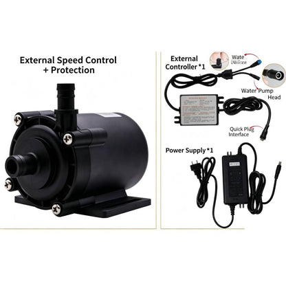 ZKSJ DC55B Brushless DC Pump 2400L/H 16M Head  PPS+30%GF  IP68 Waterproof