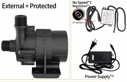 ZKSJ DC56E Ultra Quiet Pump – 2700L/H, 14M Head for Aquarium Canister
