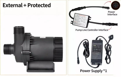 ZKSJ DC80D Brushless DC Pump 8000L/H 10M Head Music Fountain · Rockery · Pond