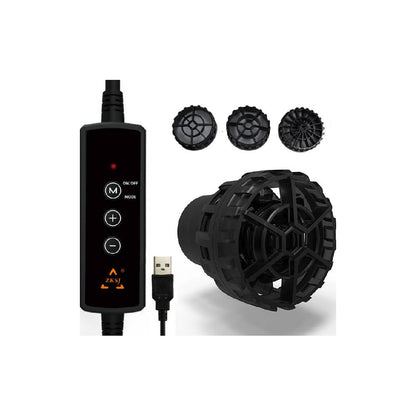 ZKSJ Mini pompa de acvariu pompa de val 2000L/H Conector de alimentare USB 530GPH Pompa de apa de circulatie 5W DC 5V