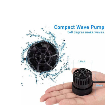 ZKSJ Mini pompa de acvariu pompa de val 2000L/H Conector de alimentare USB 530GPH Pompa de apa de circulatie 5W DC 5V