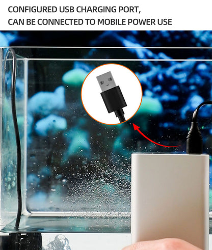 small fish tank wave pump with magnetic mounting kit